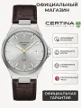 Наручные часы Certina, коричневый/серебристый