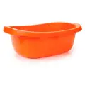 Таз пластик, 15 л, прямоугольный, с ручкой, мандарин, Berossi, АС 18340000