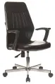 Кресло VB-EChair-224 DSL PPU к/з черный, хром