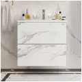 Тумба под раковину Onika подвесная марбл 65.13 мрамор/камень бетонный