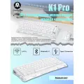 Механическая клавиатура Gravastar K1 Pro, игровая, защита от влаги, подсветка клавиш, Белый лунный свет