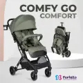 Коляска прогулочная складная Farfello Comfy Go Comfort, оливковый