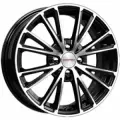 Колесный диск K&K Меандр 6x16 4*100 ET50 DIA60.1 Алмаз черный