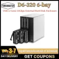 Внешний жесткий диск TERRAMASTER 6-bay USB3.2 Gen2 10 Гбит/с, D6-320