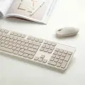Комплект беспроводных клавиатуры и мышки Mi Wireless Keyboard and Mouse Set 2 (WXJS02YM) с Русской гравировкой White