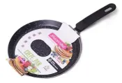 Сковорода блинная 28 см из алюминия с мраморным покрытием Kamille KM-0625MR