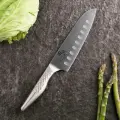 KAI Seki Magoroku Shoso Нож кухонный Сантоку с выемками 165/299 мм High Carbon Stainless Steel