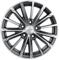Литой колесный диск Khomen Wheels KHW1611 6.5x16/5x108 D63.3 ET50 Gray FP