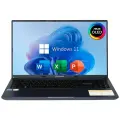 15.6 Ноутбук ASUS VivoBook 15X, Intel Core i7-12700H (14 ядер), RAM 24 ГБ, SSD 512 ГБ, Intel Iris Xe Graphics, Windows 11 Pro + Office 2021, Русская раскладка