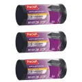 Paclan Мешки для мусора Standart, 60 л, 60 х 72 см, ПНД, 20 шт/рул, 3 уп