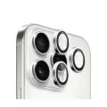 BlueO стекло для iPhone 16 Pro/16 Pro Max, Camera Lens 99-AR PVD Alloy 3 шт. White Titan (+instal)