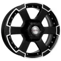 КиК M56 7x16/6x139.7 ET38 D108.1 алмаз_черный
