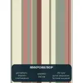 Мебельная ткань с рисунком Полоса разноцветная. Микровелюр Floristic 273 К. Отрез 1м*140см.