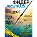 Фидер Nautilus RESOLUTION RIVER Feeder NRRF12MH (3.60м 120гр+)