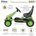 Педальный картинг , педальная машина G201 зеленый