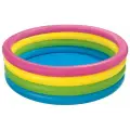 Бассейн надувной BESTWAY 157х46 см, объем 522 л, разноцветный