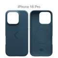 Силиконовый чехол COMMO Shield Case для Apple iPhone 16 Pro с поддержкой беспроводной зарядки, Blue