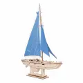 Сборная модель из дерева Lemmo Корабль Парусная Яхта Лазурный ветер