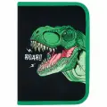 Упаковка 3 шт. Пенал пифагор, 1 отделение, 2 откидные планки, полиэстер, 20х14 см, Dino roar, 272290