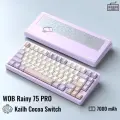 Механическая клавиатура WOB Rainy 75 Pro, Auroral Purple, (Kailh Cocoa Switch), Фиолетовый, Английская раскладка