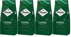 Кофе в зернах POETTI Leggenda Original 100% Premium Arabica 1000 гр. х 4 шт.