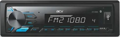 Автомагнитола ACV AVS-812BB 1DIN 4x50Вт v4.0 (33865), Модуль Bluetooth, Профиль A2DP, Аудиовход на передней панели