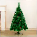 Кедр искусственный Зимнее волшебство, с шишками, 120 см, зеленый