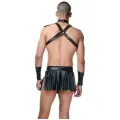 Мужской эротический костюм Гладиатор 4 в 1 черный LaBlinque LB15371 S/M (44-46)