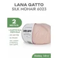 Пряжа Lana Gatto Silk Mohair 06023 Персиковые румяна 2 мотка (Итальянский мохер на шелке Лана Гатто Силк Мохер)
