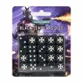 55-51GW Набор кубиков Черные Храмовники (Black Templars Dice)