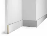 Плинтус AP72 под покраску - 3 шт, белый, 75x10x1800 мм, МДФ ARTIVA RTV075.02 Набор 3шт.