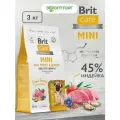 Сухой корм Brit Care Dog Puppy&Junior Healthy Growth для щенков и молодых собак мини-пород Индейка, 1,5 кг х 2 шт.