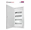 Щит силовой встраиваемый TEHNOPLAST U48-ES PN131412 48+8 модулей с металлической дверью.