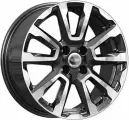 Колесный диск K&K КС1026 6.5x16 4*100 ET46 DIA54.1 Алмаз черный