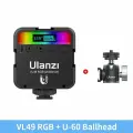 Ulanzi VL49 RGB Светодиодная лампа для видео VL49 RGB U-60