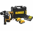 Аккумуляторный перфоратор DEWALT, 18 В, 1.4 Дж, 4980 уд/мин, 1060 об/мин, с 2 АКБ 1.7 Ач и ЗУ, в кейсе TSTAK, DCH172E2T