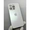 Оригинальная задняя крышка (стекло) IPhone 14 Pro серебристый с широким вырезом под камеру