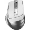 Мышь A4Tech Fstyler FB35S белый/серый оптическая (2000dpi) беспроводная BT/Radio USB для ноутбука (5but)