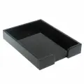 Лоток для бумаг А4 из черного обсидиана 128349