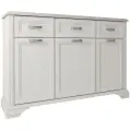 Тумба Anrex Monako 3D3S, ШхГхВ: 144.4х37.9х95.3 см, цвет: сосна винтаж/дуб анкона