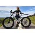 Велосипед фэтбайк Fatbike 26 колёса Рама 21 21 скорость Вездеход Для снега песка и грязи Взрослый, серый