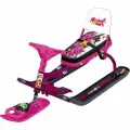 Снегокат детский Ника Тимка Спорт 4 Slalom , спинка, цвет фиолетовый