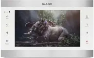 Видеодомофон SL-10IPTHD серебр./бел, SLINEX ПО-00002219 (1 шт.)