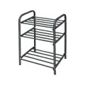 Этажерка комфорт узкая Nika ЭТК1 500*330*450 3-х ярусная черный