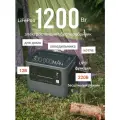 LiFePo4 портативная электростанция бесперебойник для котла 1200Вт 220В ИБП + АЗУ для холодильника, компьютера, дома