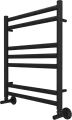 Полотенцесушитель водяной Акватек Оберон П7 50x60 черный муар AQ RO0760BL