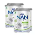 Молочная смесь Nestle NAN ExpertPro тройной комфорт от колик и запоров с рождения 400г 4 шт