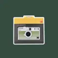 KODAK KODAK EKTAR H35N полурешеточный пленочный фотоаппарат ретро-одноразовый пленочный фотоаппарат Kodak H35N армейского зеленого цвета