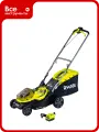 Бесщеточная газонокосилка Ryobi ONE+ RY18LMX37A-150 5133004582, для подравнивания травы приусадебном участке, складной