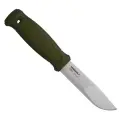 Нож туристический Morakniv Kansbol, нержавеющая сталь, прорезиненная ручка, цвет зелёный, ножны